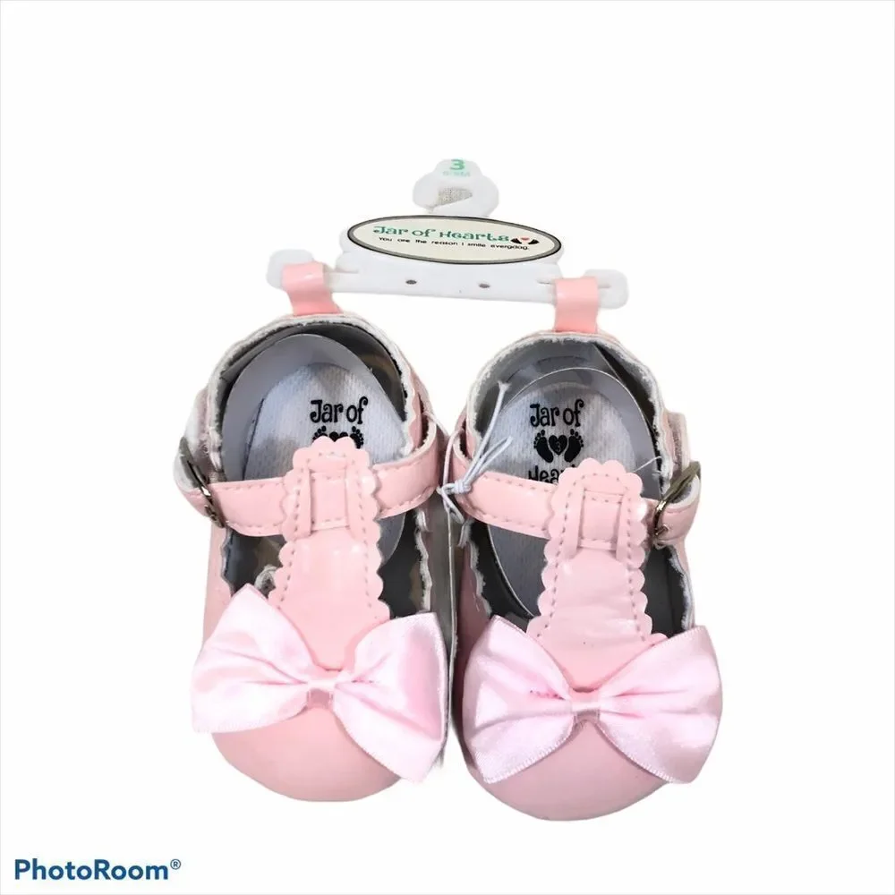 Brand New Jar of Hearts Infant Girls‎ Pink Shoes